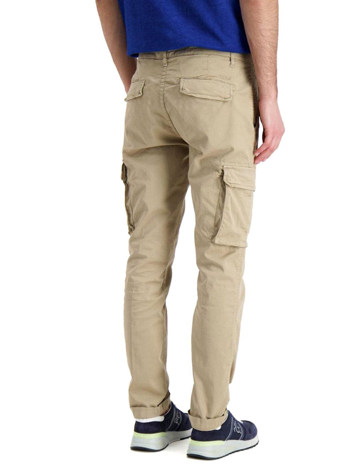 40Weft Pantalone Uomo Aiko-1701 Beige