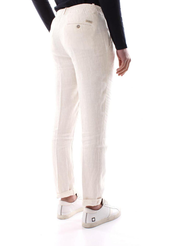 40Weft Pantalone Uomo Coach-1723 Bianco