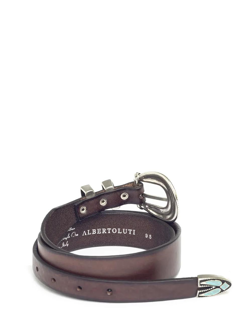 Alberto Luti Cintura Unisex 924/35 Marrone