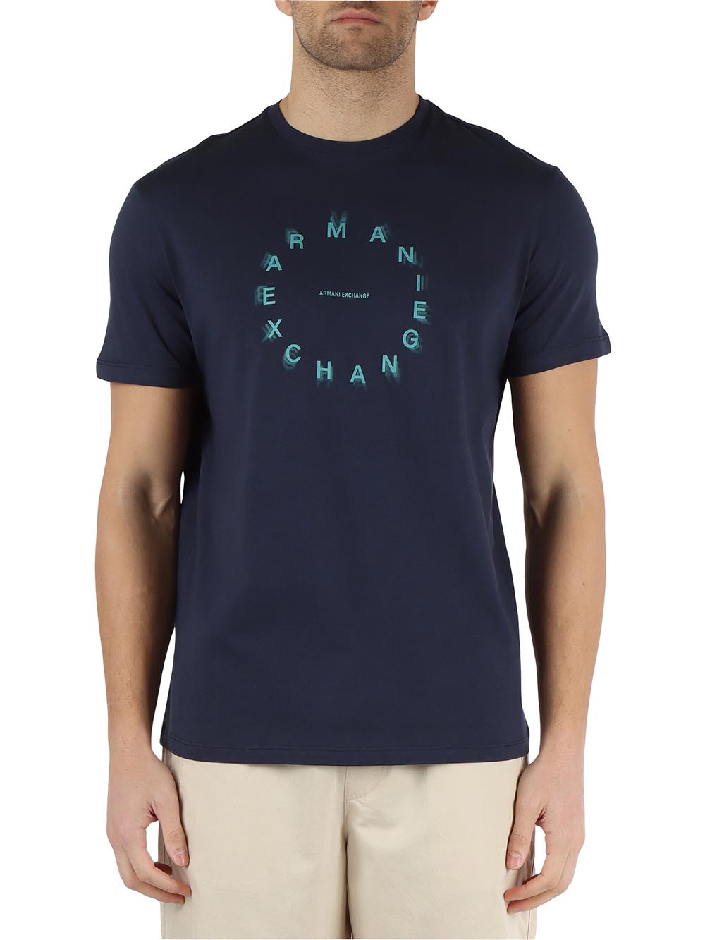 Armani Exchange T-shirt Uomo Blu