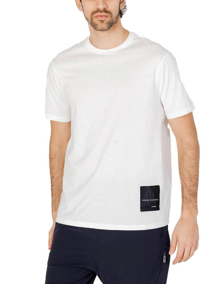 Armani Exchange T-shirt Uomo 3dztjj Zj8ez Bianco