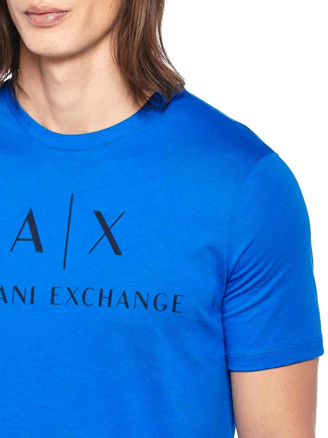 Armani Exchange T-shirt Uomo 8nztcj Z8h4z Bluette