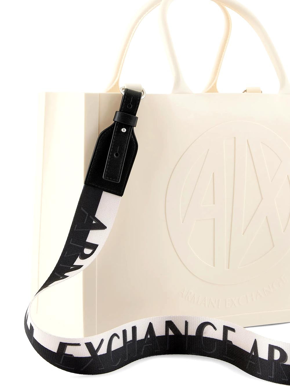 Armani Exchange Borsa a Mano Donna 949118 4r740 Panna