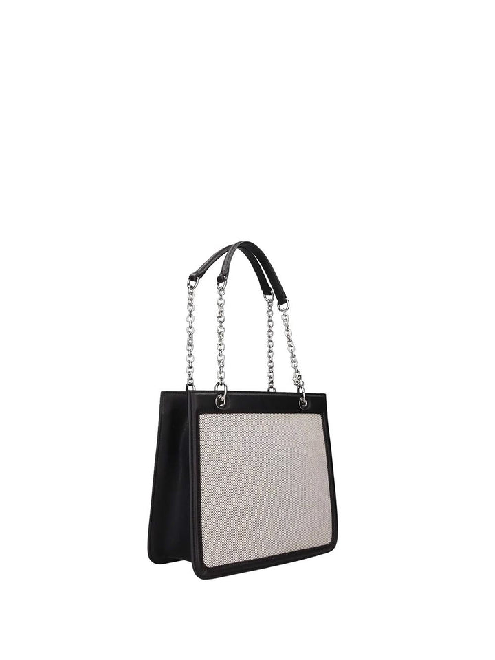 Armani Exchange Borsa a Mano Donna Nero/beige