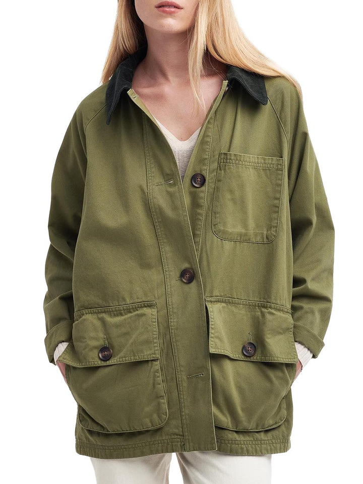 Barbour Giubbino Donna Lca0322ol51 Verde