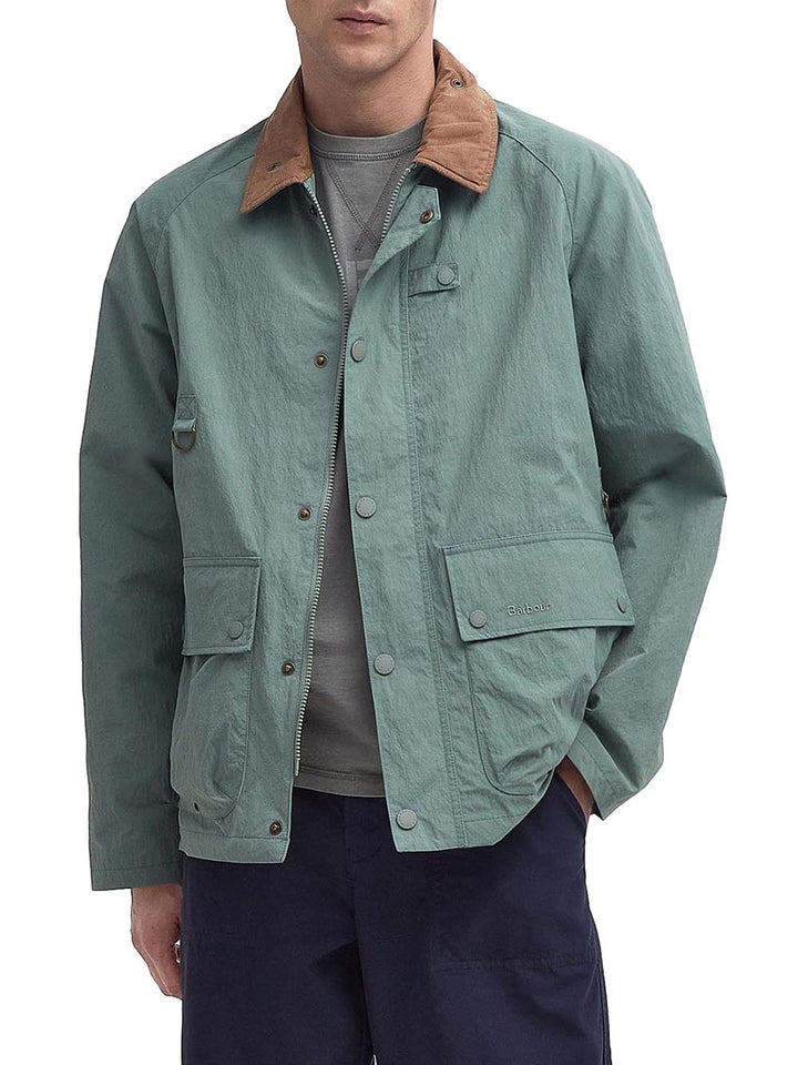 Barbour Giubbino Uomo Msp0093gn31 Utility Spey Verde