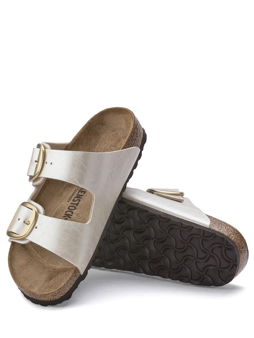 Birkenstock Sandalo Donna Arizona Big Buckle 1020021 Perla