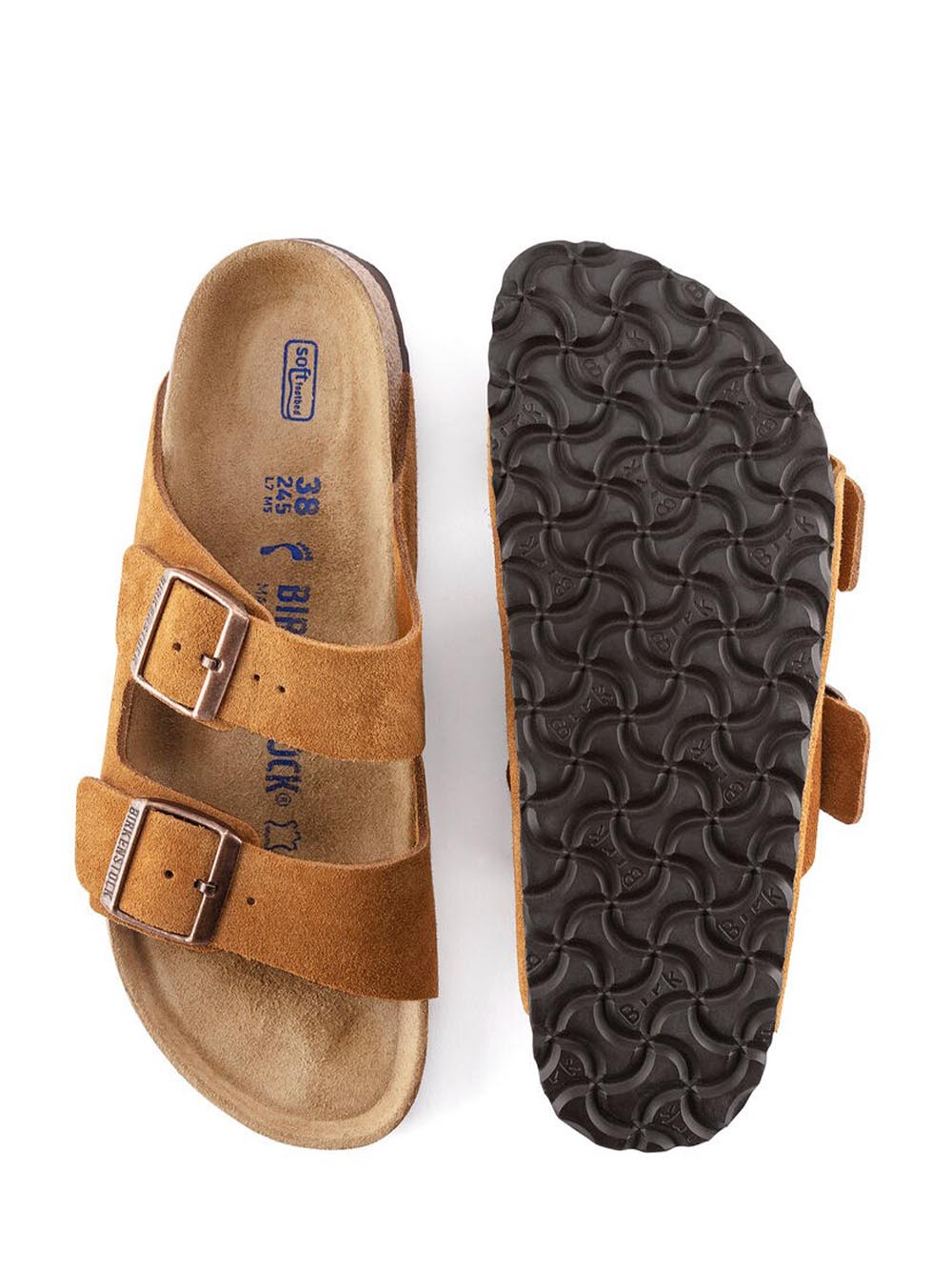 Birkenstock Sandalo Donna Arizona Bs 1009527 Cognac