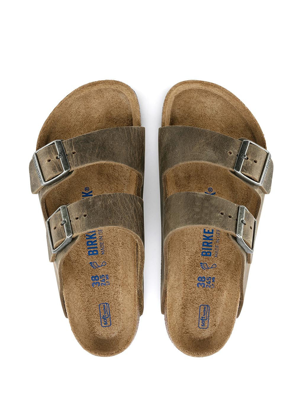 Birkenstock Sandalo Uomo Arizona Bs 1019377 Tortora