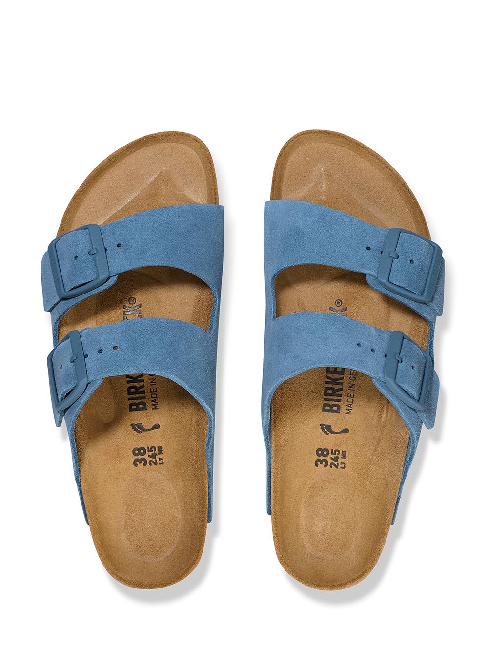 Birkenstock Sandalo Donna Arizona Bs 1026820 Celeste