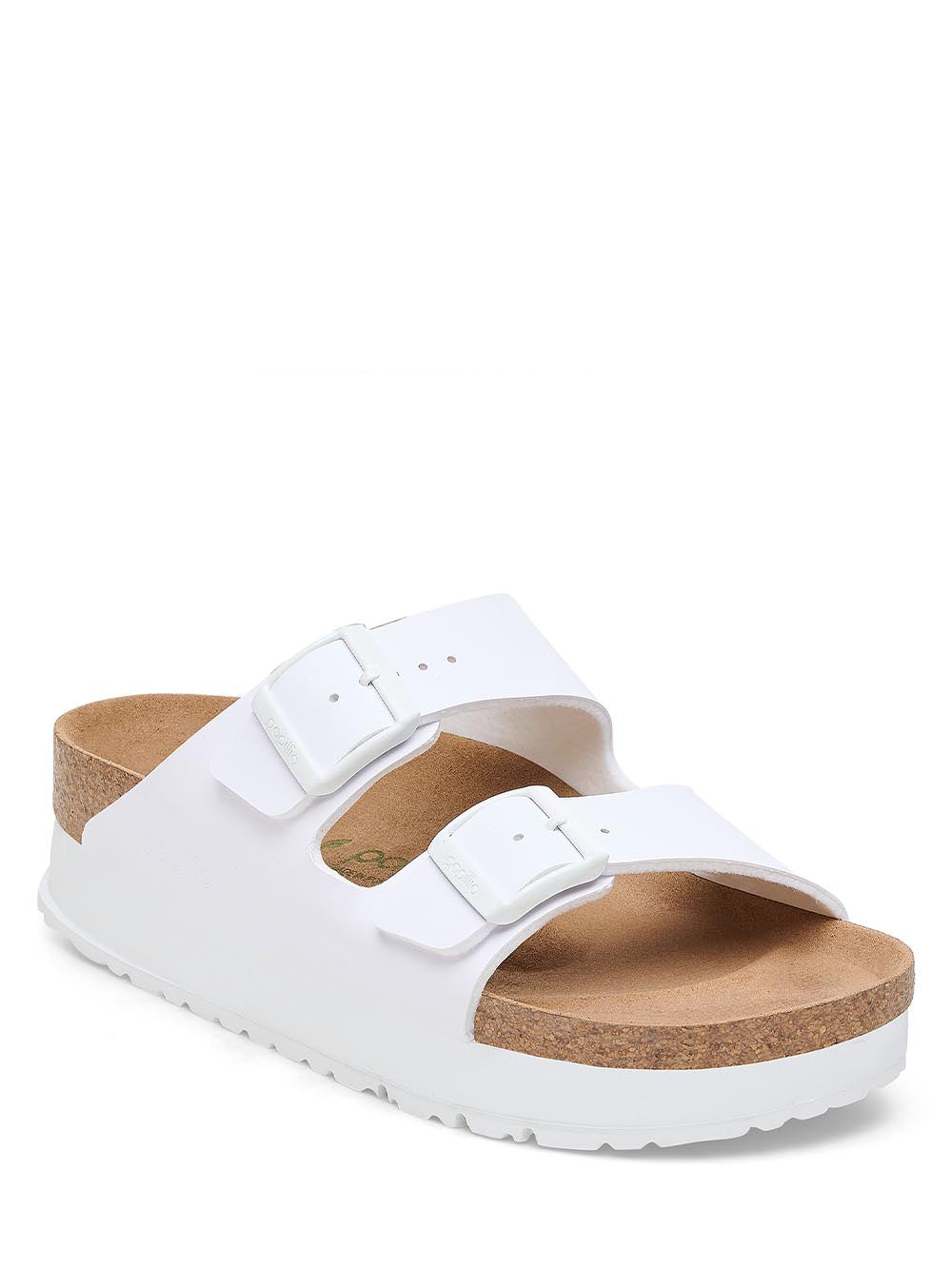 Birkenstock Sandalo Donna Arizona Pap Flex Platform 1027416 Bianco