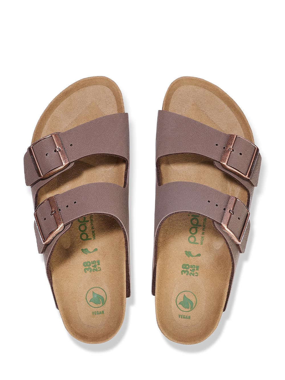 Birkenstock Sandalo Donna Arizona Pap Flex Platform 1027417 Mocca