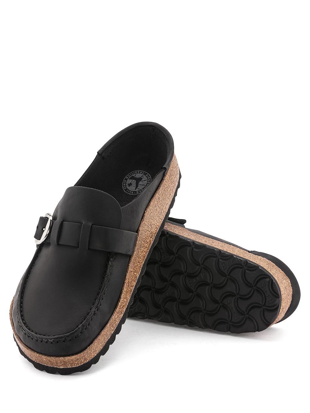 Birkenstock Ciabatta Donna Buckley 1024897 Nero