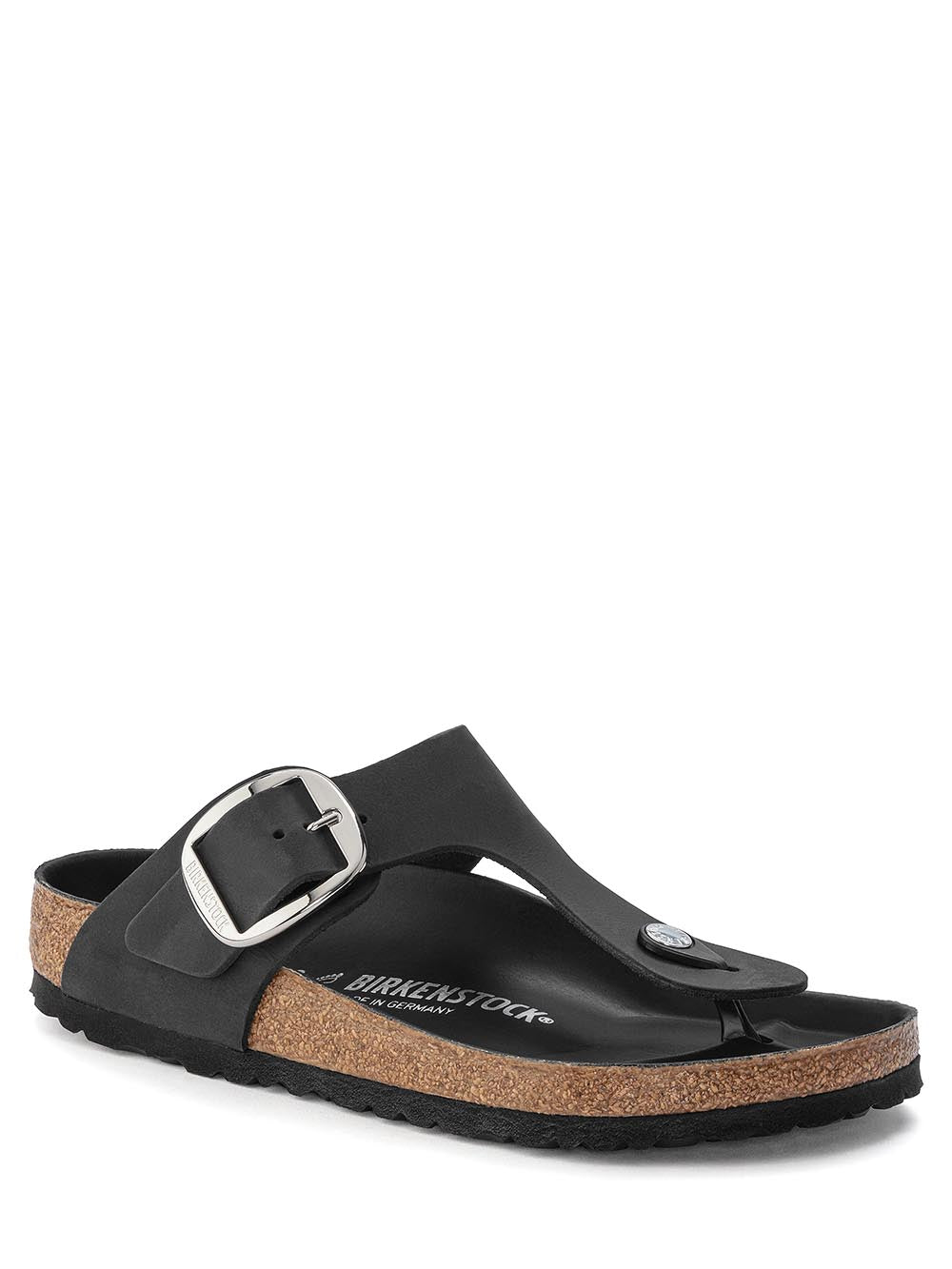 Birkenstock Sandalo Unisex Gizeh Big Buckle 1023334 Nero