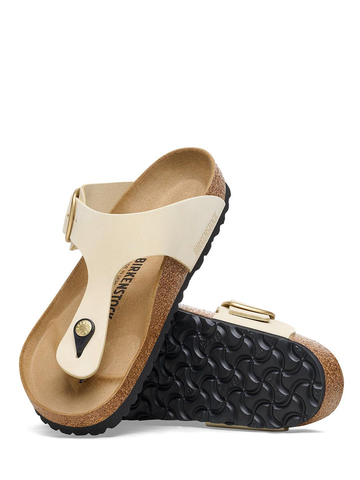 Birkenstock Sandalo Donna Gizeh Big Buckle 1026580 Beige