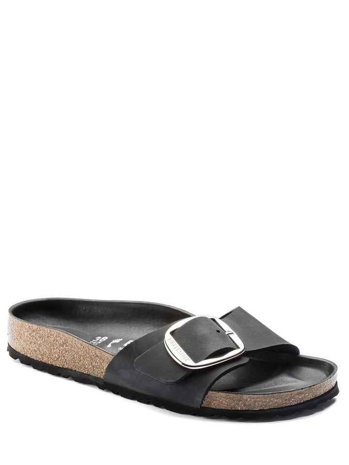 Birkenstock Sandalo Donna Madrid Big Buckle 1006523 Nero