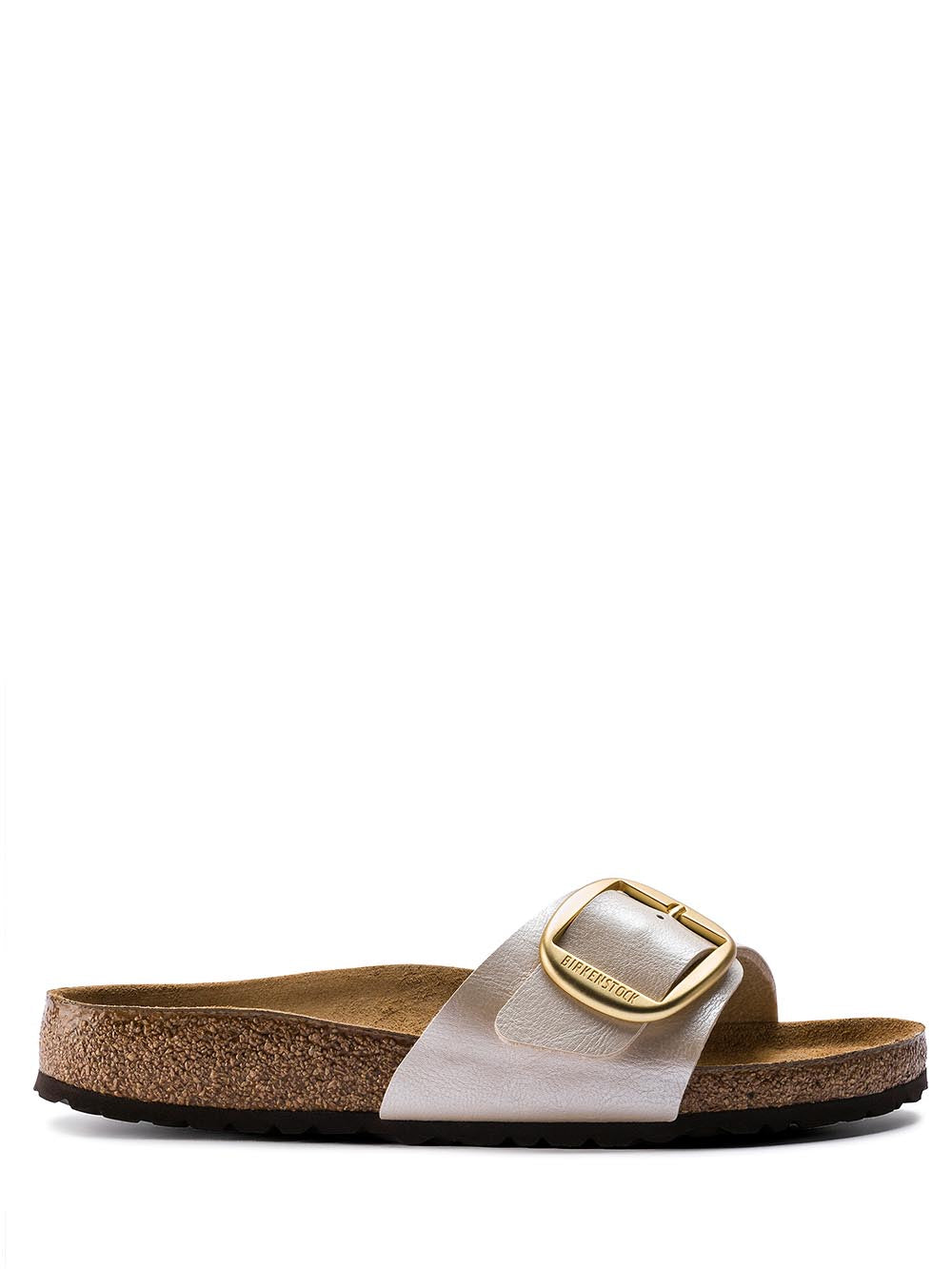 Birkenstock Sandalo Donna Madrid Big Buckle 1015279 Bianco perla