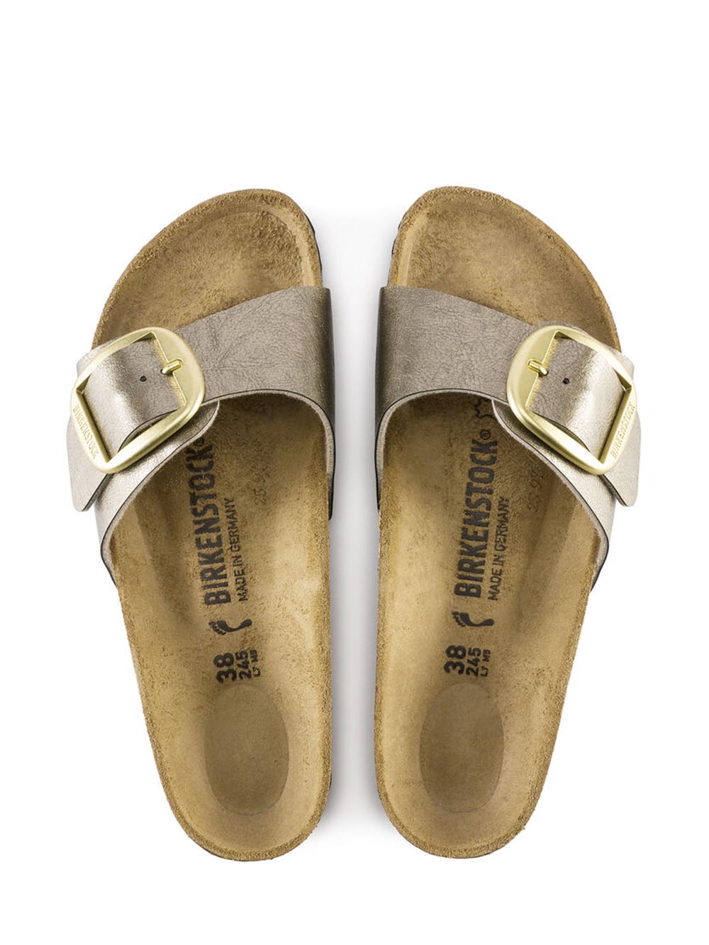 Birkenstock Sandalo Donna Madrid Big Buckle 1016237 Bronzo