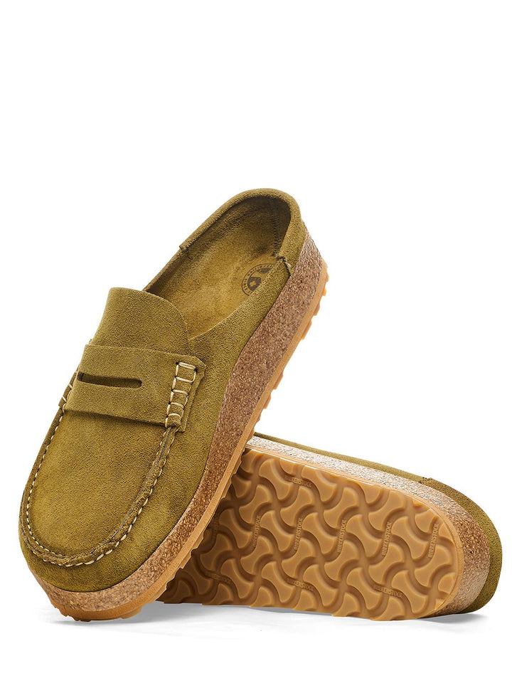 Birkenstock Ciabatta Uomo Naples 1026884 Verde
