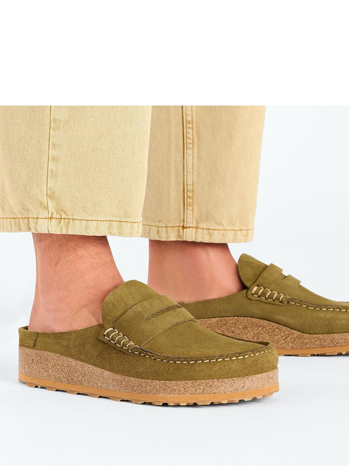 Birkenstock Ciabatta Uomo Naples 1026884 Verde