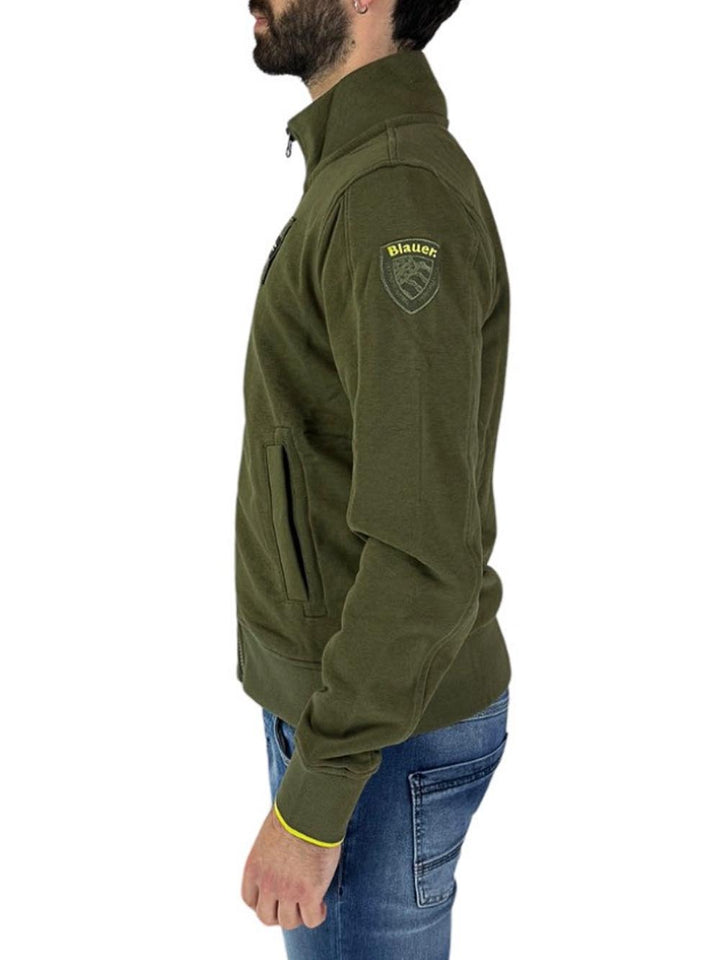 Blauer Felpa Uomo Verde militare