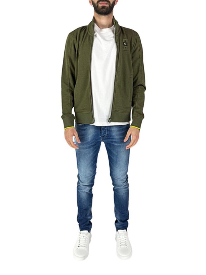 Blauer Felpa Uomo Verde militare