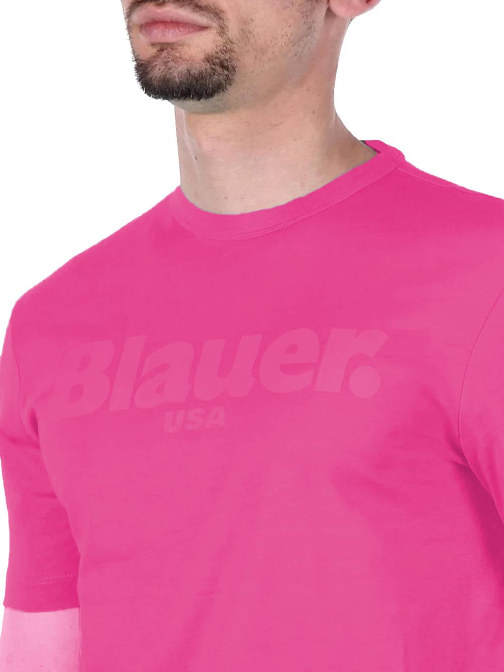 Blauer T-shirt Uomo 24sbluh02142 004547 Rosa