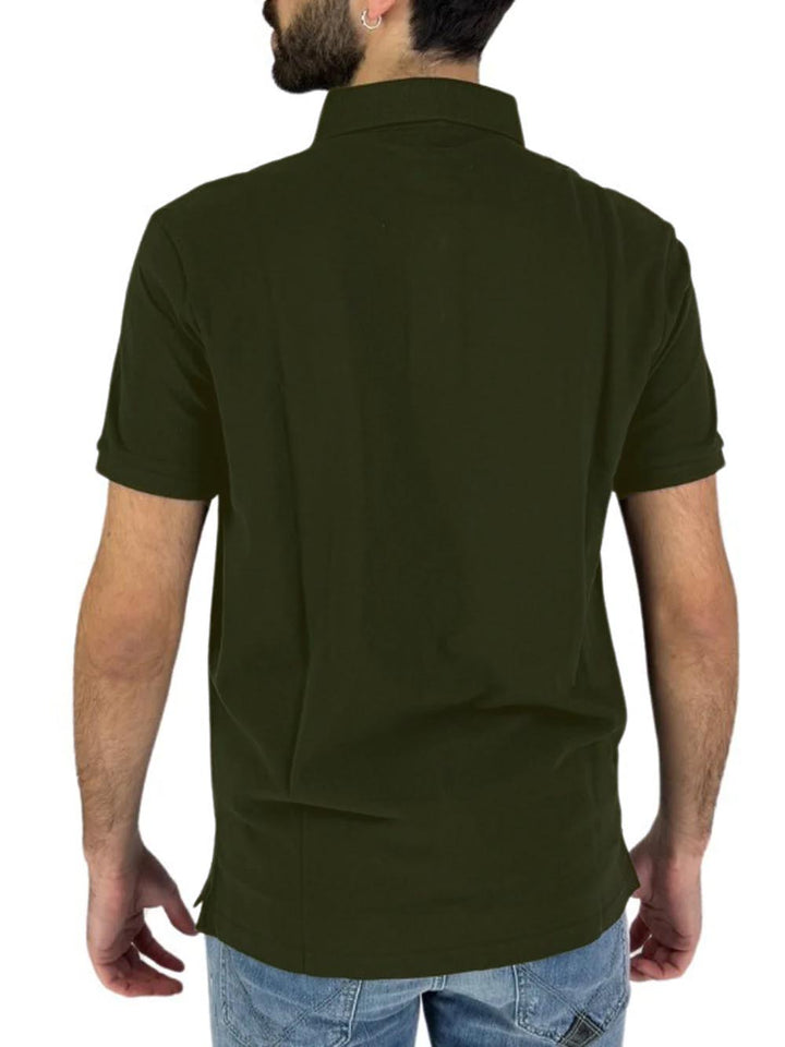 Blauer Polo Uomo Verde militare