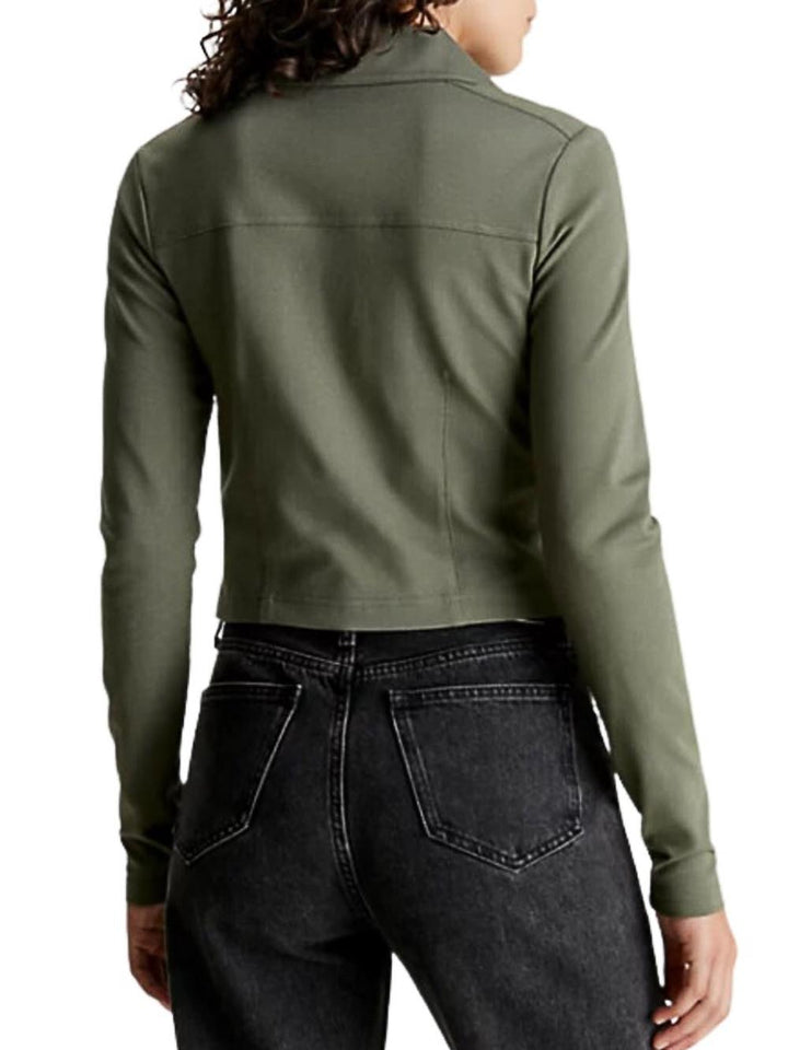 Calvin Klein Polo Donna Verde