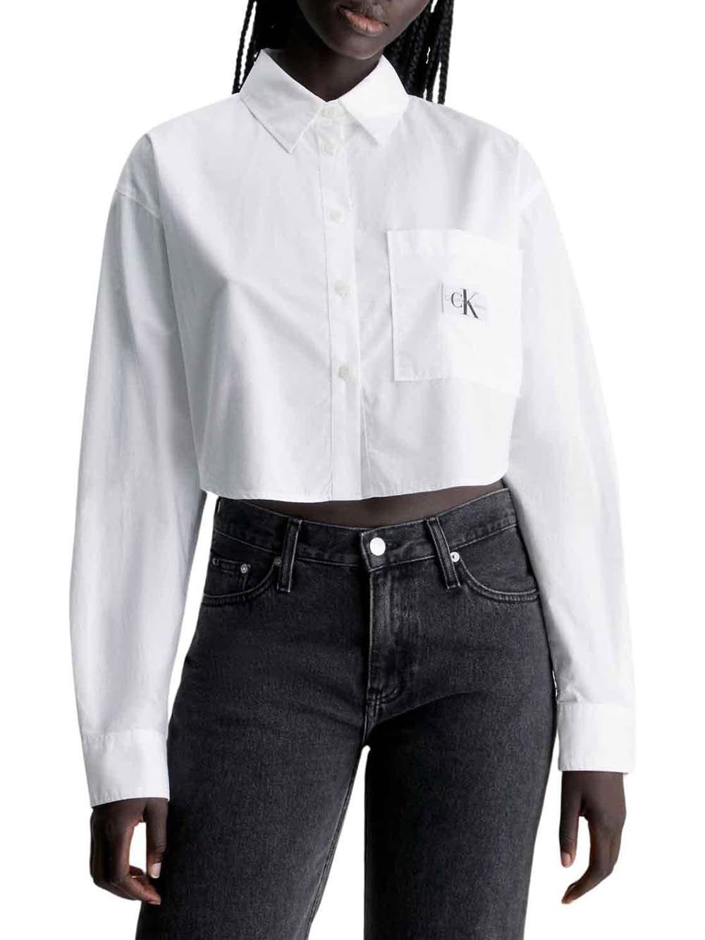 Calvin Klein Camicia Donna Bianco