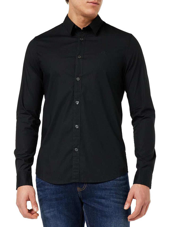 Calvin Klein Camicia Uomo Nero