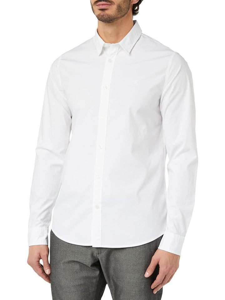 Calvin Klein Camicia Uomo Bianco