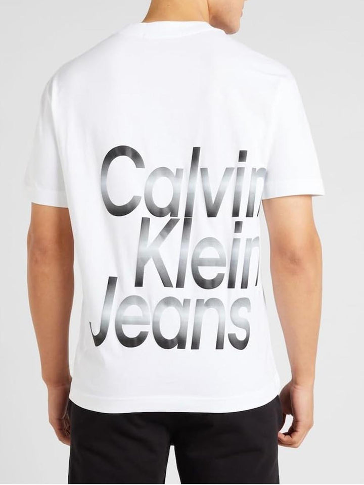 Calvin Klein T-shirt Uomo J30j325699 Bianco