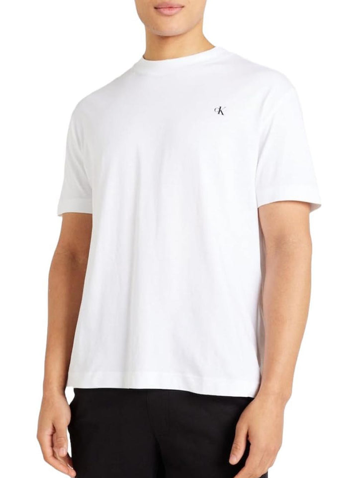 Calvin Klein T-shirt Uomo J30j325699 Bianco