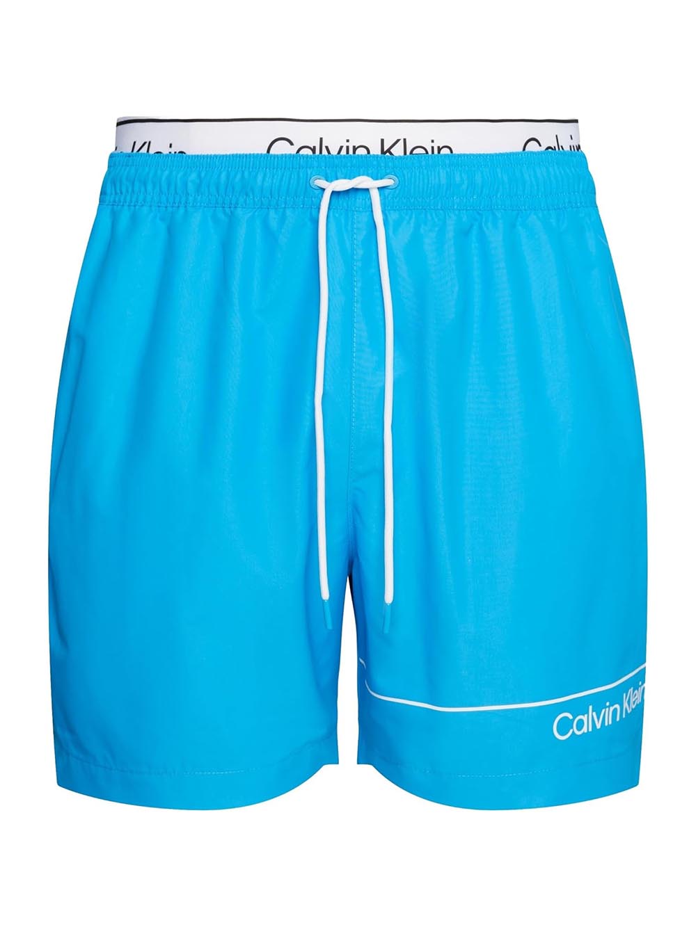 Calvin Klein Costume Uomo Km0km00957 Bluette