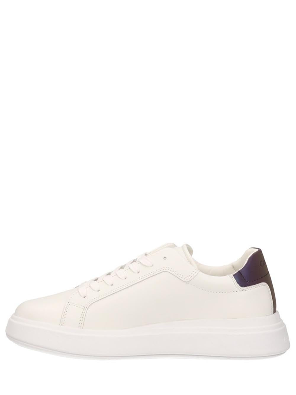 Calvin Klein Sneakers Uomo Bianco/nero petrolio