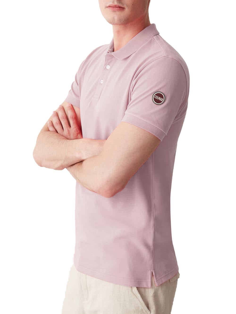 Colmar Polo Uomo 7646 4sh Rosa