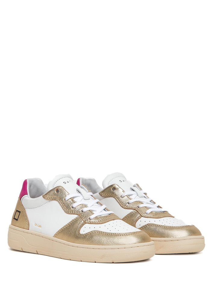 D.A.T.E. Sneakers Donna Bianco/platino