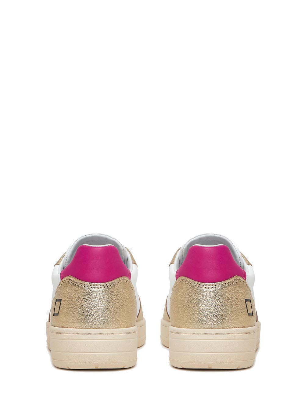 D.A.T.E. Sneakers Donna Bianco/platino