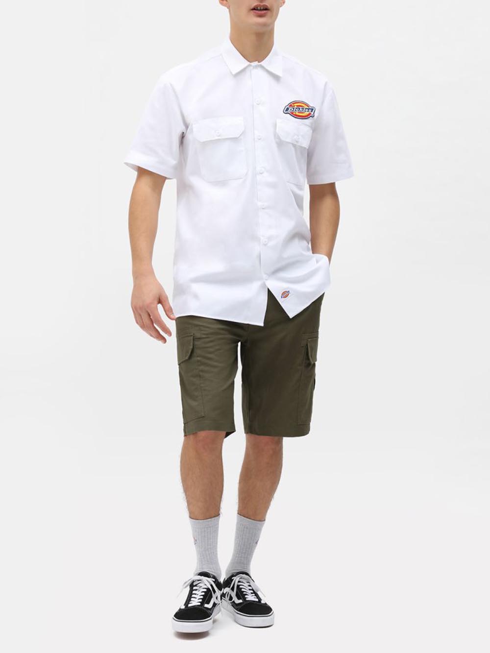 Dickies Bermuda Uomo Millerville Short Dk0a4xed Verde militare