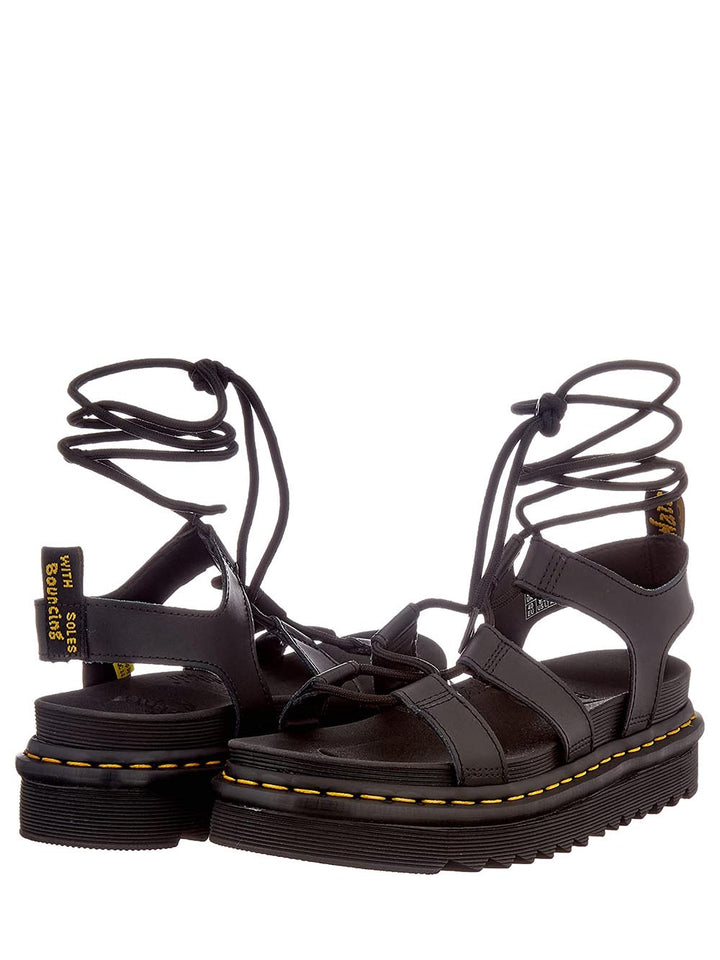 Dr. Martens Sandalo Donna Nartilla Hydro Nero