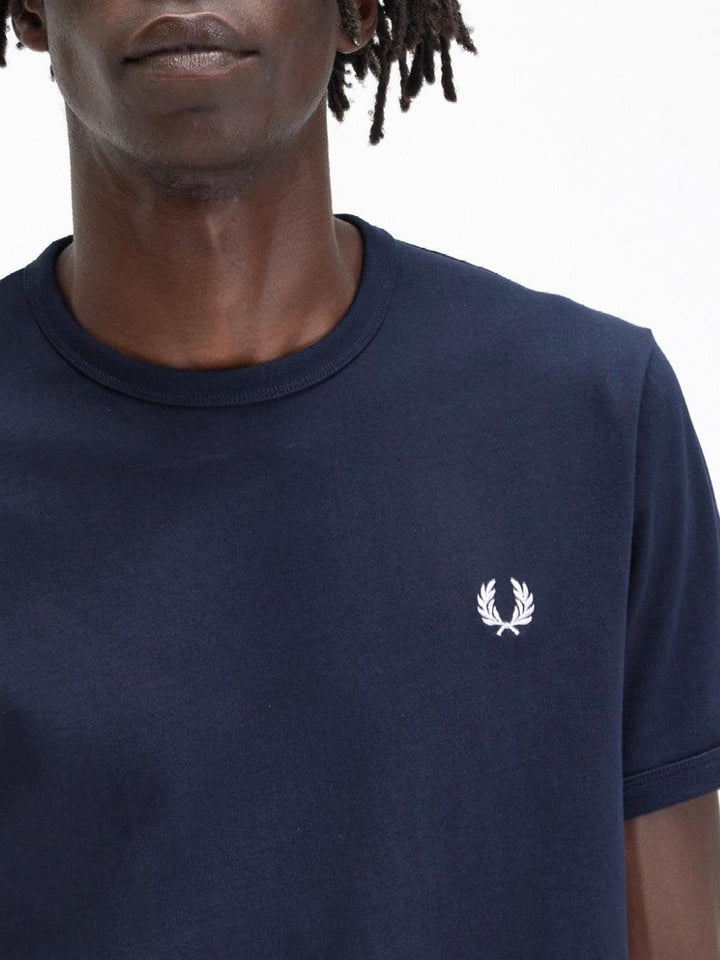 Fred Perry T-shirt Uomo Blu