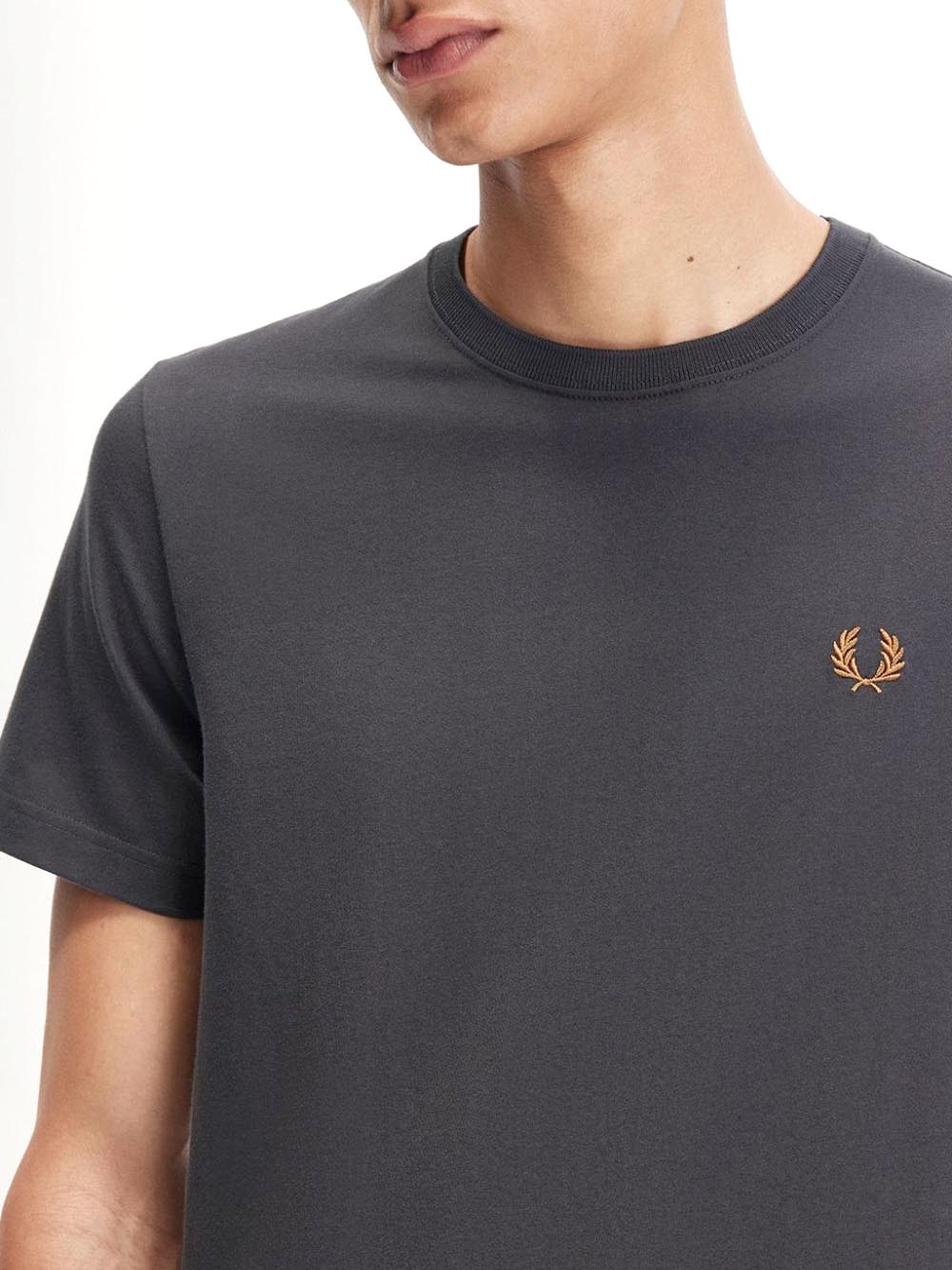 Fred Perry T-shirt Uomo Grigio