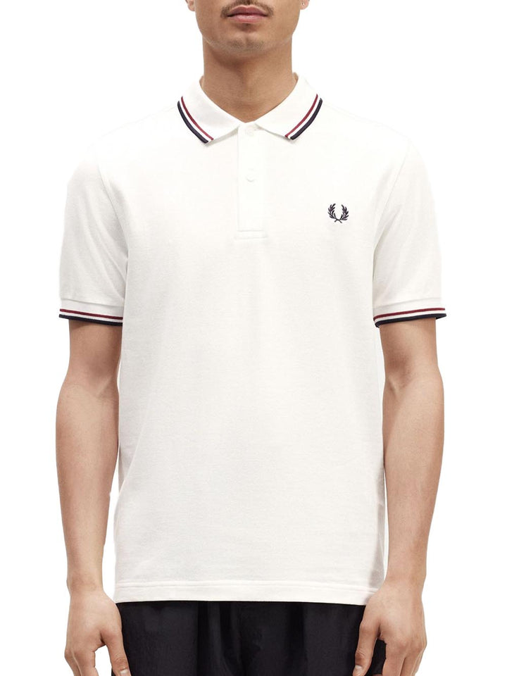 Fred Perry Polo Uomo Bianco