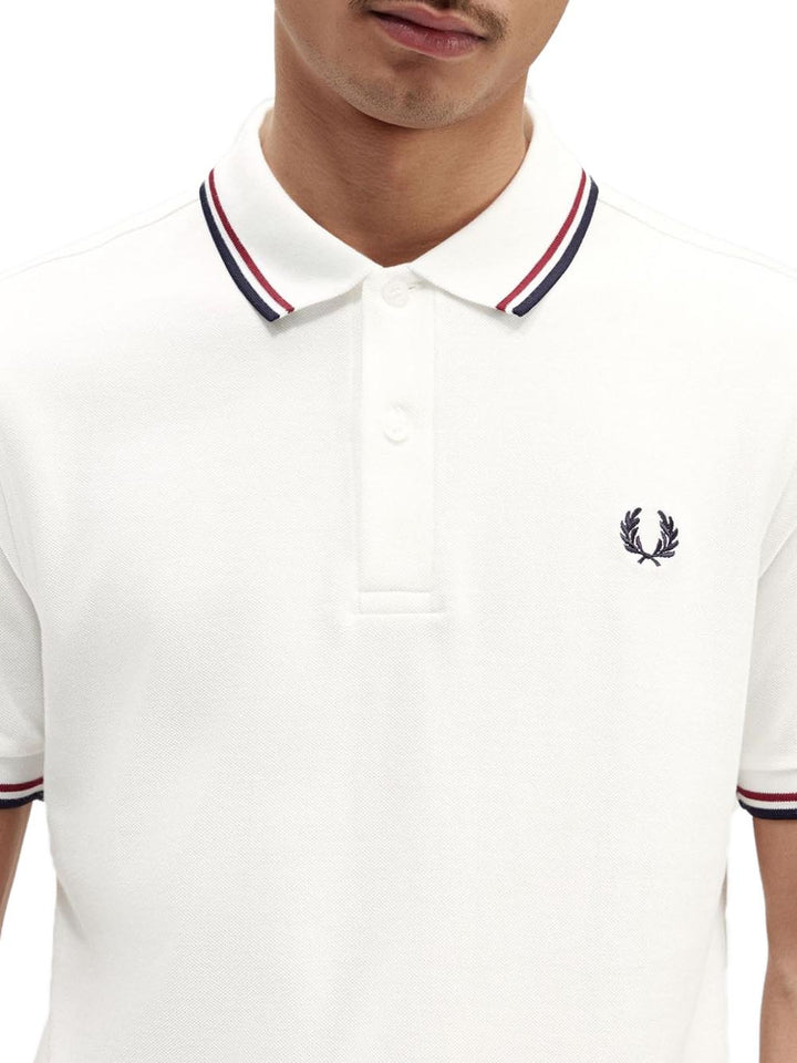 Fred Perry Polo Uomo Bianco