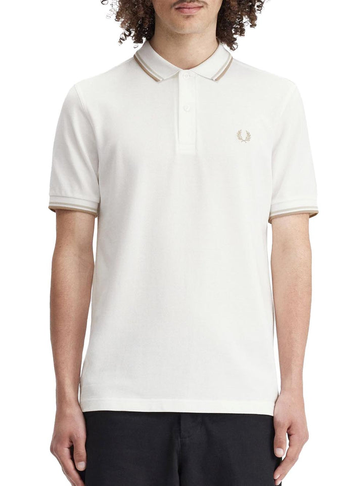 Fred Perry Polo Uomo Bianco