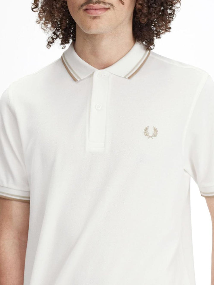 Fred Perry Polo Uomo Bianco