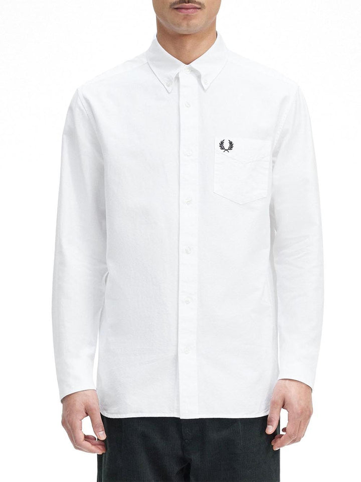 Fred Perry Camicia Uomo M5516 Bianco