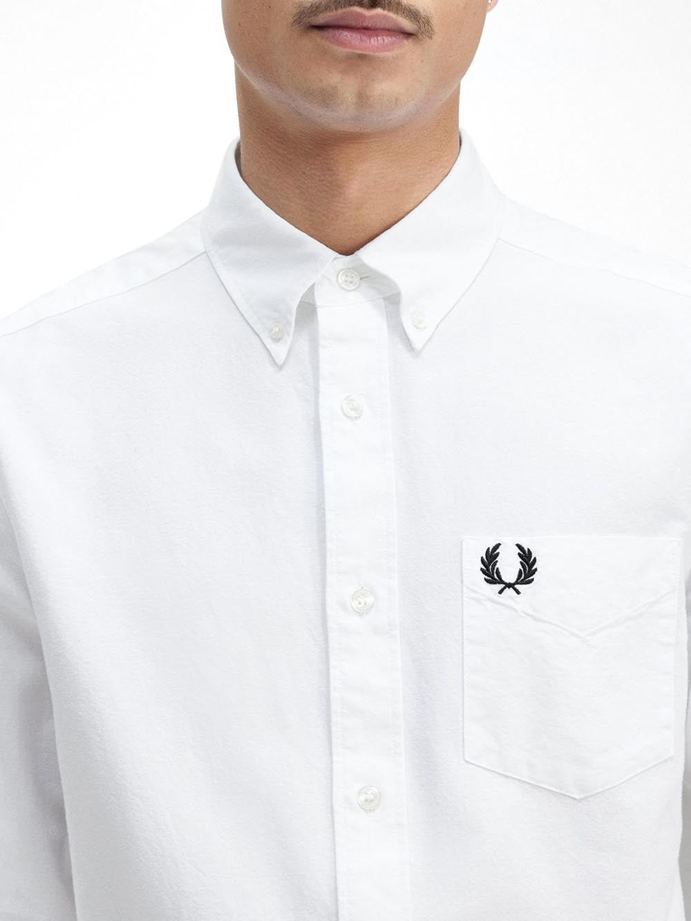 Fred Perry Camicia Uomo M5516 Bianco