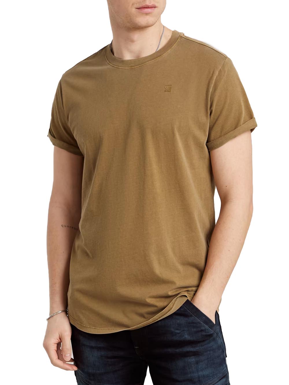 G-Star T-shirt Uomo Nocciola